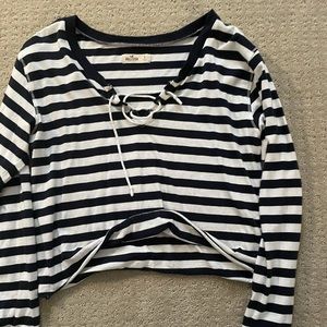 Hollister, small long sleeve hoodie/ shirt